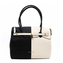 NANNINI BORSA MOANA 18530 BIANCO NERO