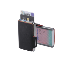 MONDRAGHI PORTAFOGLIO MC30100 SAFFIANO PLUS NERO