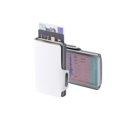 MONDRAGHI PORTAFOGLIO MC31500 SAFFIANO BIANCO