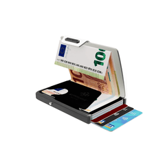 MONDRAGHI PORTAFOGLIO MC32100 SAFFIANO ARGENTO