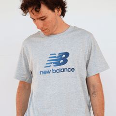 NEW BALANCE T-SHIRT MT51503 GRIGIA