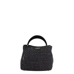 MY-BEST BAG BORSA RAFFIA INGRID 2041 NERO