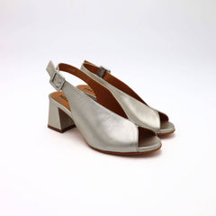 MELLUSO SANDALO N622 LAMINATO ARGENTO