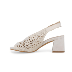 MELLUSO SANDALO N653 GLITTER BEIGE