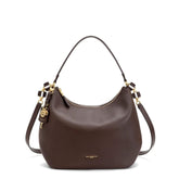 NANNINI BORSA A SPALLA YVONNE 18041 MARRONE