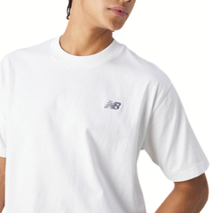 NEW BALANCE T-SHIRT MT41509 WT BIANCO