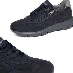 NERO GIARDINI SNEAKERS I202501U-205 BLU