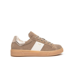 NERO GIARDINI SNEAKERS CAMOSCIO I617420D 405 BEIGE