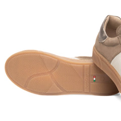 NERO GIARDINI SNEAKERS CAMOSCIO I617420D 405 BEIGE