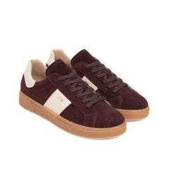 NERO GIARDINI SNEAKERS CAMOSCIO I617421D 613 BORDEAUX
