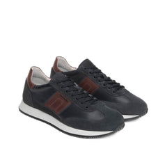 NERO GIARDINI SNEAKERS I601321U 200 CAMOSCIO BLU