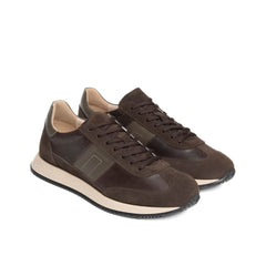 NERO GIARDINI SNEAKERS I601321U 300 CAMOSCIO MARRONE