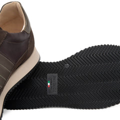NERO GIARDINI SNEAKERS I601321U 300 CAMOSCIO MARRONE