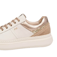 NERO GIARDINI SNEAKERS PELLE I617430D 710 BEIGE