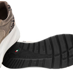 NERO GIARDINI SNEAKERS ZEPPA I617387D 501 TAUPE
