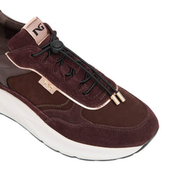 NERO GIARDINI SNEAKERS ZEPPA I617389D 613 BORDEAUX