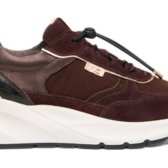 NERO GIARDINI SNEAKERS ZEPPA I617389D 613 BORDEAUX