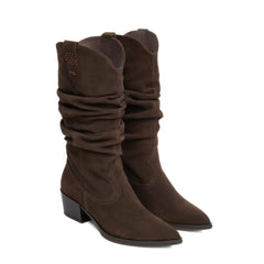 NERO GIARDINI TEXANO CAMOSCIO I617128D 300 MARRONE