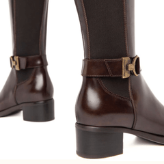 NERO GIARDINI STIVALE ALTO I411750D 300 TESTA DI MORO