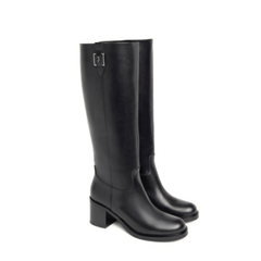 NERO GIARDINI STIVALE ALTO I411790D 100 NERO