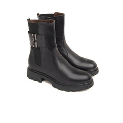 NERO GIARDINI STIVALETTO I411860D 100 NERO