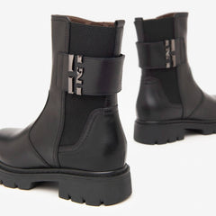 NERO GIARDINI STIVALETTO I411860D 100 NERO