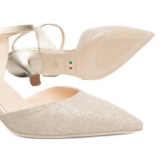 NERO GIARDINI SLINGBACK E615440DE 412 PLATINO