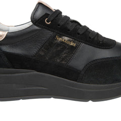 NERO GIARDINI SNEAKERS PELLE I617330D 100 NERO