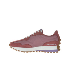 Scarpa New Balance 327 rosa viola in suede e mesh