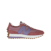 Scarpa New Balance 327 rosa viola in suede e mesh