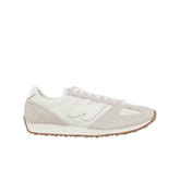 Sneakers New Balance 471 beige e bianco con tomaia in suede e mesh