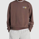 NEW BALANCE FELPA MT41547ABP MARRONE