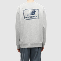 NEW BALANCE FELPA MT6175T5AG GRIGIO