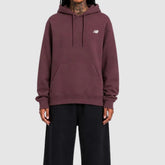 NEW BALANCE FELPA CAPPUCCIO MT41511 BORDEAUX