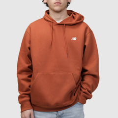 NEW BALANCE FELPA CAPPUCCIO MT41511 MPL MATTONE