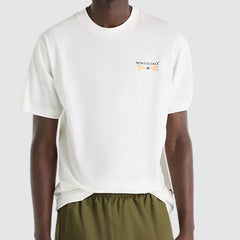 NEW BALANCE T-SHIRT MT62S7YP BIANCO