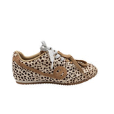 NO NAME SNEAKERS LEO GOLDY CREAM ANIMALIER