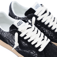 4B12 SNEAKERS PLAY NEW D222 NERO GLITTER