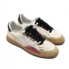 4B12 SNAKERS PLAY NEW D225 BIANCO GLITTER