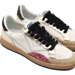 4B12 SNAKERS PLAY NEW D225 BIANCO GLITTER