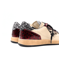 4B12 SNAKERS PLAY NEW D233 BIANCO BORDEAUX