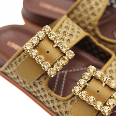 LORENZO MARI CIABATTA PRIMULA 06 VERDE MILITARE