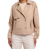 RINO&PELLE TRENCH CORTO DOONA BEIGE