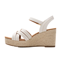CLARKS SANDALO SABINA STRAP 181464 CREMA
