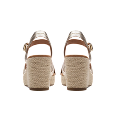 CLARKS SANDALO SABINA STRAP 181463 PLATINO