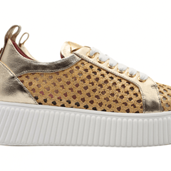 LORENZO MARI SNEAKERS SALLY 22 PLATINO