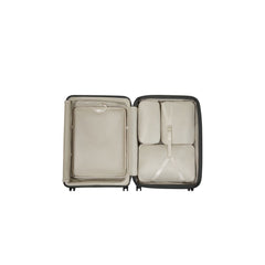 aligia grande Samsonite Paralux Olive vista interna
Dettaglio guscio rigido e pannello frontale valigia Samsonite Paralux Olive