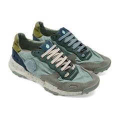 SATORISAN SNEAKERS CHACRONA LINEN AZZURRO