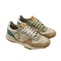 SATORISAN SNEAKERS CHACRONA LINEN URBAN VERDE