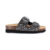 GRÜNLAND CIABATTA HOLA CB0758 M7 STRASS NERO